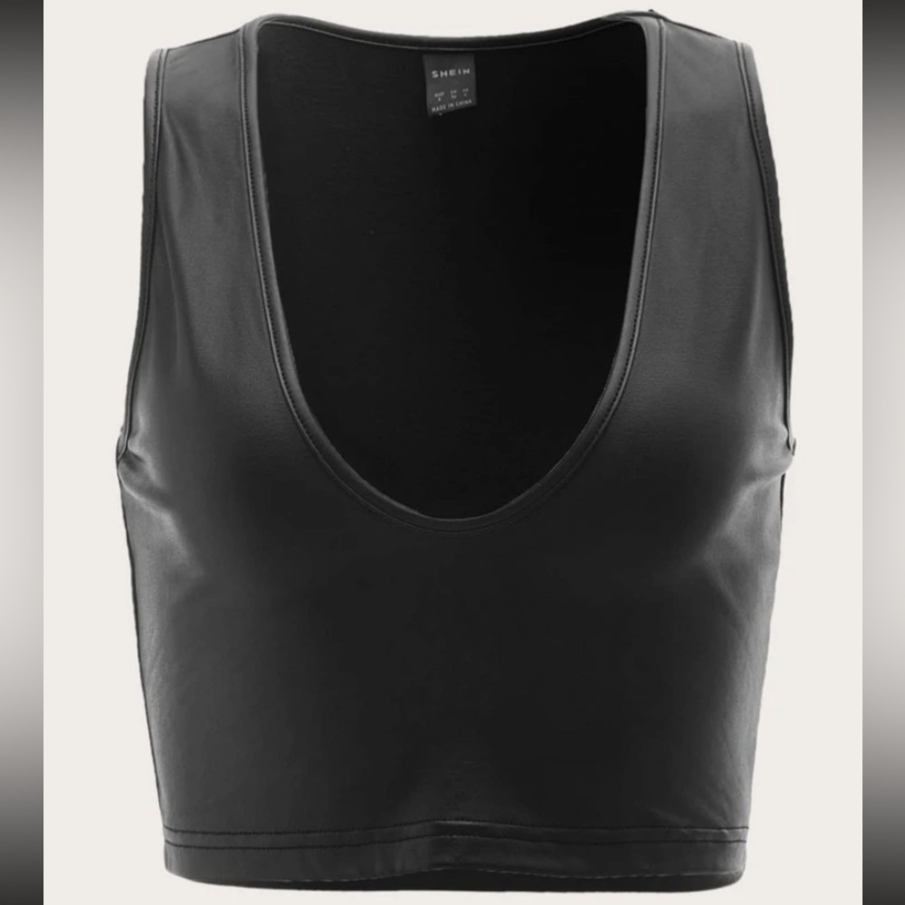 Black Crop Top